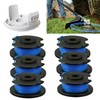 AMSAMOTION 6 Pack String Trimmer Replacement Spool Line 0.065" 18-Volt