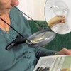 Elderly Chest Rest 3X Magnifier - 2 in 1 Hand
