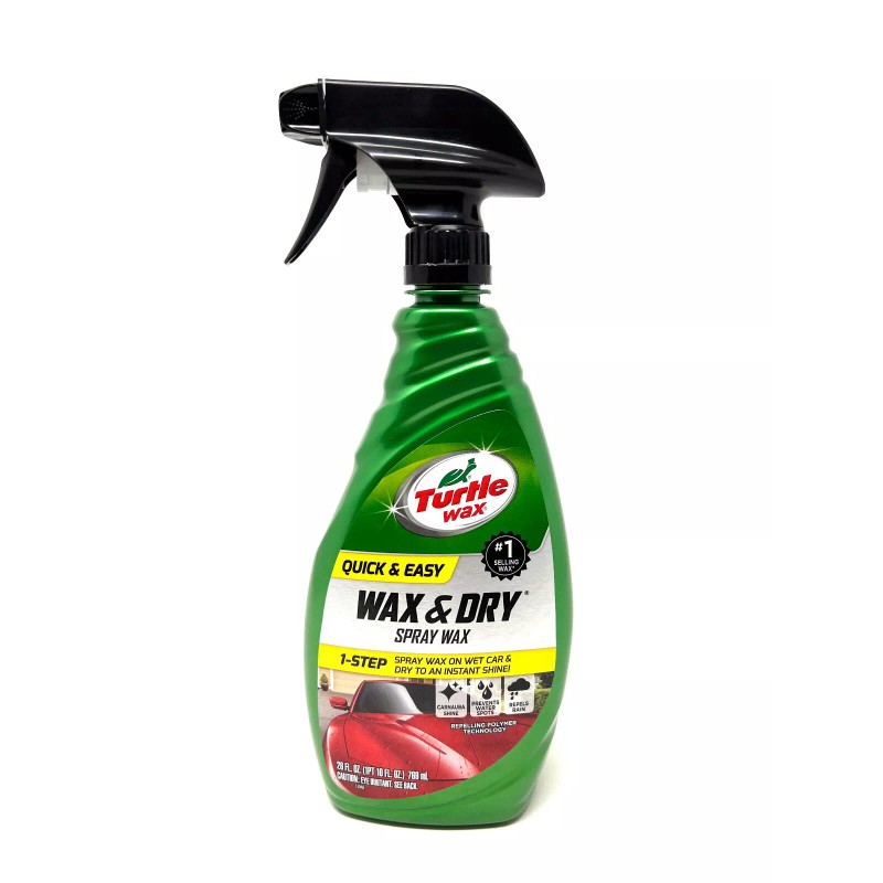 Turtle Wax Quick and Easy 1-Step Wax and Dry Spray