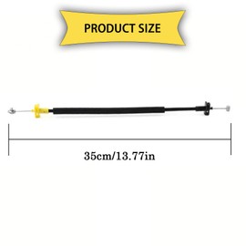 Front Door Handle Release Cable LR025409, Car Door Lock Exterior Handle Release Cable Replacement, Lock Pull Cable for Range Rover Evoque 2011-2019 L538 4/5 Door Models