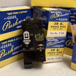 ITE Siemens Bulldog PUSHMATIC ITE SIEMENS 50A 120/240V 1P 10K Cat. No. P150 (31150)