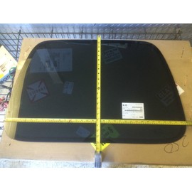 PPR Industries 30 9076 87-06 G AFTERMARKET REPLACEMENT FOR 87-06 Jeep Wrangler 2-Door Hard Top Right Passenger Rear Quarter Glass Window, Dark Grey Privacy Tint WILL NOT FIT LONG WHEELBASE MODELS (LJ)