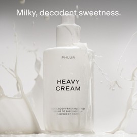 PHLUR PHLUR Heavy Cream Body Mist C Hair and Body Mist for Women & Body Spray for Men C Marshmallow, Whipped Cream, Jasmine, Coconut Cream & Vanilla Body Spray (8 FL Oz)