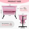 BIERUM Bassinet 4 in 1 - Bedside Bassinet for Baby,