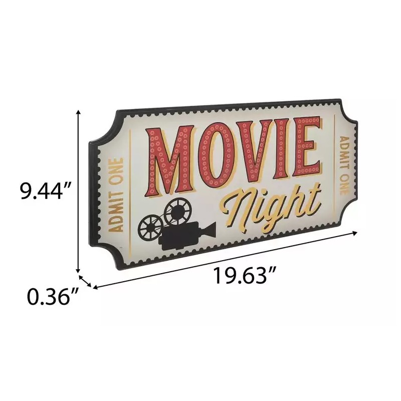 Open Road Cinema 'Movie Night - Admit One' Ticket Stub