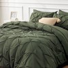 Bedsure Twin Comforter Sets - 5 Pieces Pintuck Bedding Sets