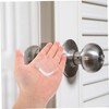Ciieeo 6Pcs Transparent PU Door Stopper Wall Protector for Door