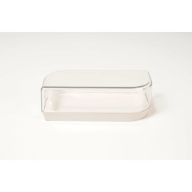 Mintrico Butter Dish with clear lid cover air tight dishwasher safe for countertop