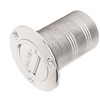 Boat Filler Right Angle Clamshell 316 Stainless Steel Hardware for