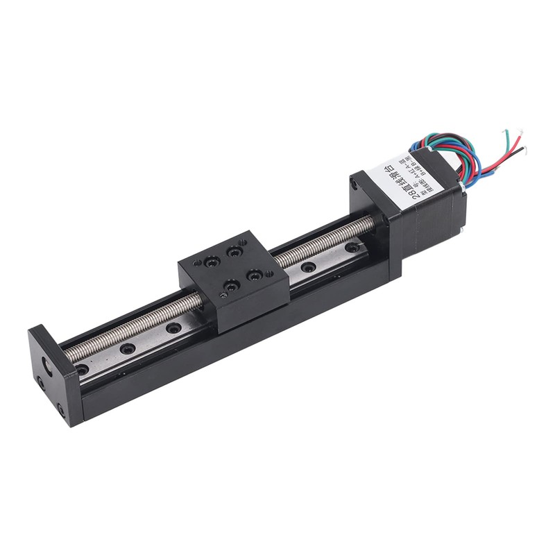 Linear Slide Table Metal Structure Shock Resistant 100mm Stroke (T6x4)