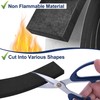 59Ft Foam Tapes Self Adhesive Foam Seal Strips 1/4In x