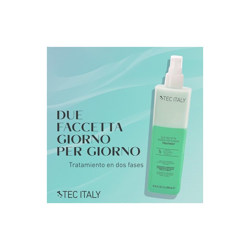 TEC ITALY Due Faccetta Tratamiento Hidratante para Cabello Teñido 300