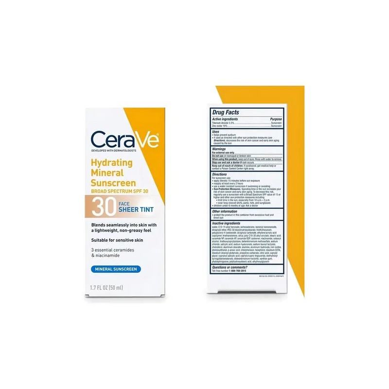 Cerave Protector Solar Tintado Spf 30 - 50 Ml 2