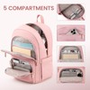 LOVEVOOK Travel Laptop Backpack for Women, Waterproof Work Backpack Fits