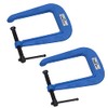 2” (50mm) Deep Throat (3-1/2") G Clamp Grip Holder Clamp