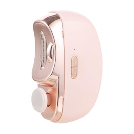 3 in 1 Electric Nail Clipper, 2 Speeds Automatic Baby Nail Clippers with Led Light & USB Rechargeable Safety Fingernail Trimmer for Kids Adults Seniors (Pink)