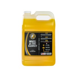 ExoForma Wheel & Tire Cleaner - Removes Built-Up Brake Dust, Dirt & Grime - Improves Dressing Performance - 2-in-1 Formula - Chosen by Pros (128 FL Oz)