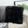 linmopm Excluding Insert Faux Fur Sheepskin Pillow Cover White Shag
