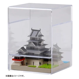 Kawada PS-06 Paper Nano 360 Display Case 360, 3.1 x 3.1 x 3.1 inches (7.8 x 7.8 x 7.8 cm), For Ages 12 and Up, Paper Craft Kit, Miniature Kit, Interior