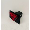 TEXHAS 3D Hitch Cover, Red Heavy American Flag Metal Trailer