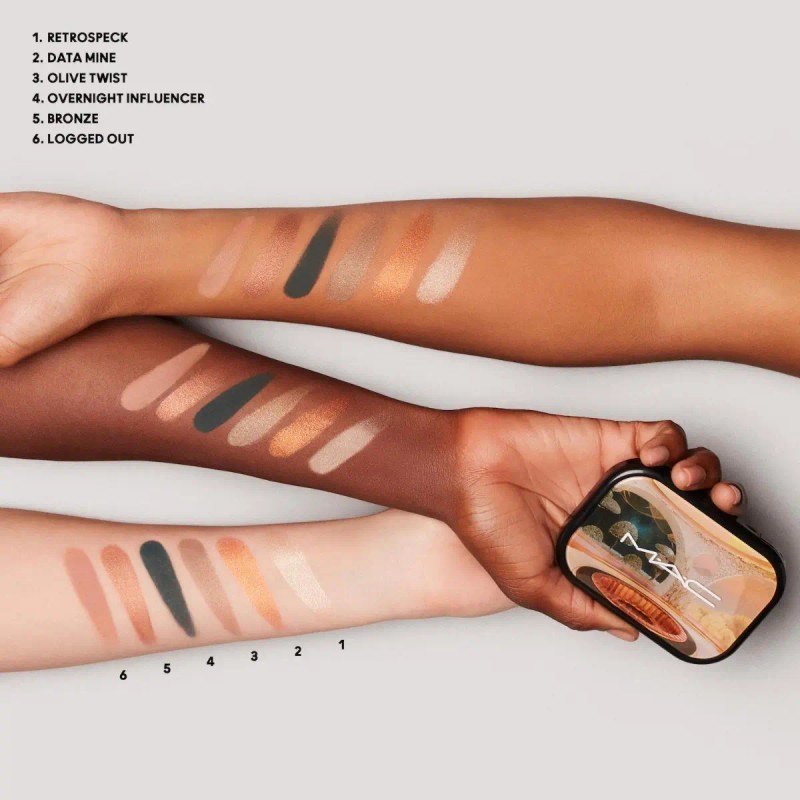 Paleta de Sombras MAC Connect In Colour | Bronze Influence