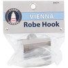 Stone Harbor Hardware Vienna Robe Hook, Satin Nickel
