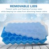 Gadgetime USA 1 Pack Honeycomb ice tray with Cover -