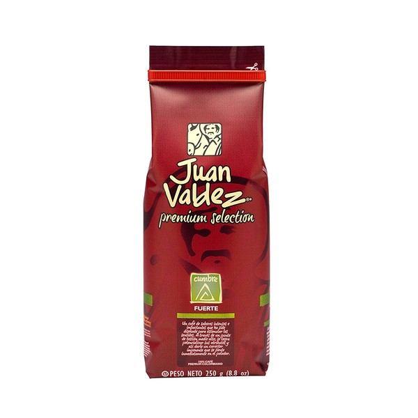 Juan Valdez Premium Bold Colombian Coffee, Cumbre Ground, 8.8 oz
