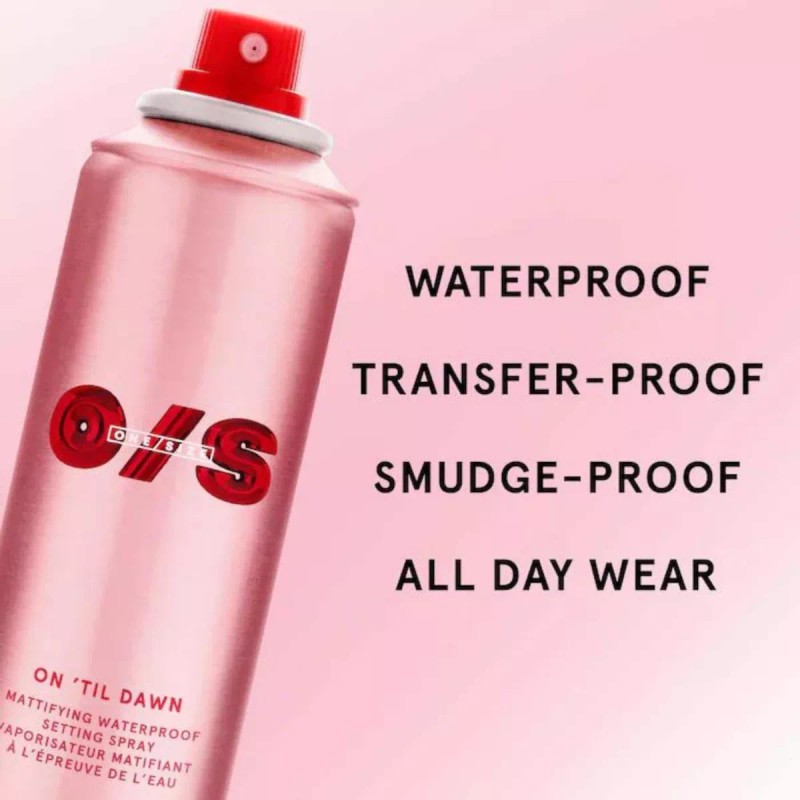 One Size Fijador De Maquillaje Waterproof Version Mini 46ml Tono