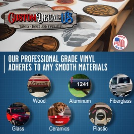 3" Inch Premium Reflective Mailbox Number Vinyl Decal Sticker Sheet (Red) | Waterproof and Fade-Resistant | Easy to Install Adhesive Vinyl | Home, Apartment, Condo or Business by CustomDecal US