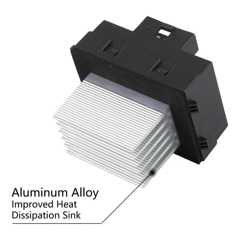 HVAC Fan Blower Motor Resistor with Connector Wire Harness Compatible