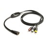 iSimple ISHD01 MediaLinx HDMI To Composite Video/Audio Adapter Cable (Black)