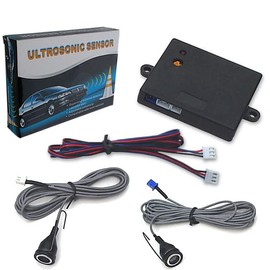 Rightclick Ultrasonic Sensors For Car Alarm - 2 Pack - Black - Physical Controls - Car Compatible