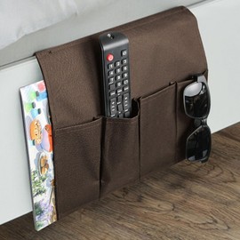 Brown - Organizer Self Locking for Armrest/Sofa