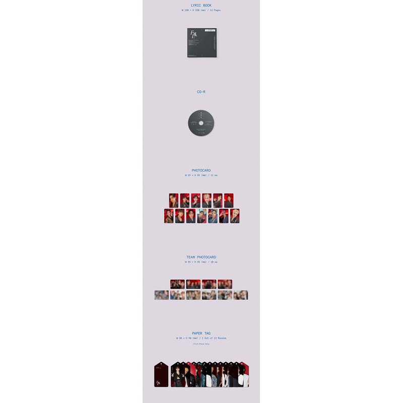 Seventeen - 10th Mini Album 'FML' (Deluxe Ver.) CD+Folded Poster