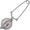 Silver Long Handle Loose Leaf Ball Tea Spoon, Stainless Steel