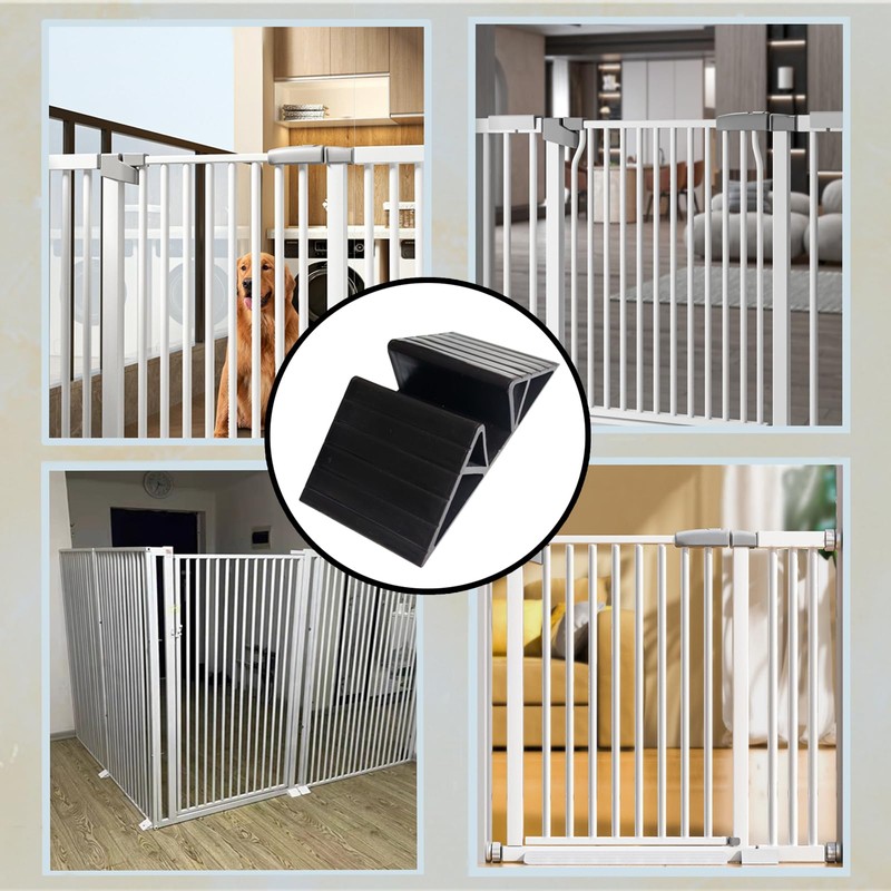 6-Piece Triangle Fence Reinforcement Fittings - Free Standing Dog Gate