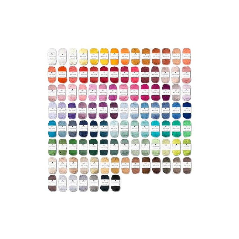Frida's Wollhaus Pro Lana 50 g Basic Cotton Knitting Crochet