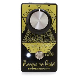 EarthQuaker Devices Acapulco Gold V2 Distortion Pedal With 3 Patch Cables
