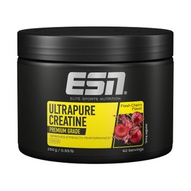 ESN Ultrapure Creatine Monohydrate, 250 g, 62 Servings, Fresh Cherry