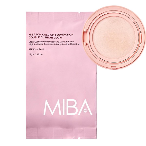 MIBA Ion Calcium Foundation Double Cushion Glow 25 g /