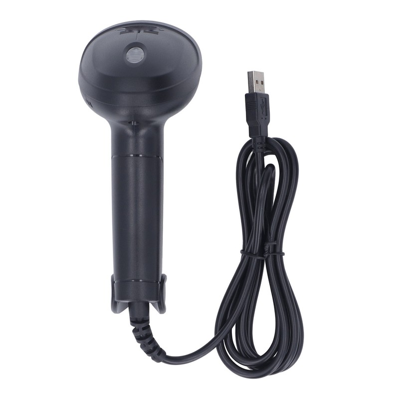 Wired Barcode Scanner High Accuracy Quick Response Smart Voice QR
