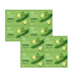 Mugunghwa 무궁화 자연미인 오이 비누 90g x8개 Mugunghwa Natural Beauty Cucumber Soap 90g x 8 pieces