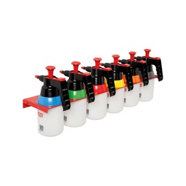 Colad Pump Spray 6 Piece Color Coding Rings with Chemical Identification Poster