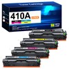 410A Toner Cartridges 4 Pack-Replacement for HP 410A HP 410X