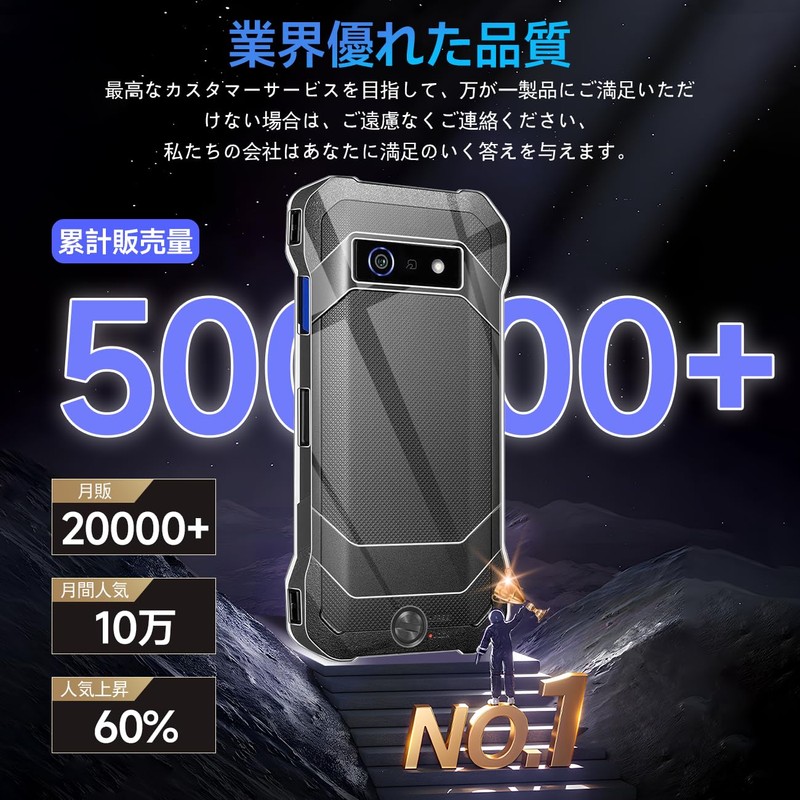Compatible KY-51D Case Clear Case KY-51D Cover TPU Protective Case