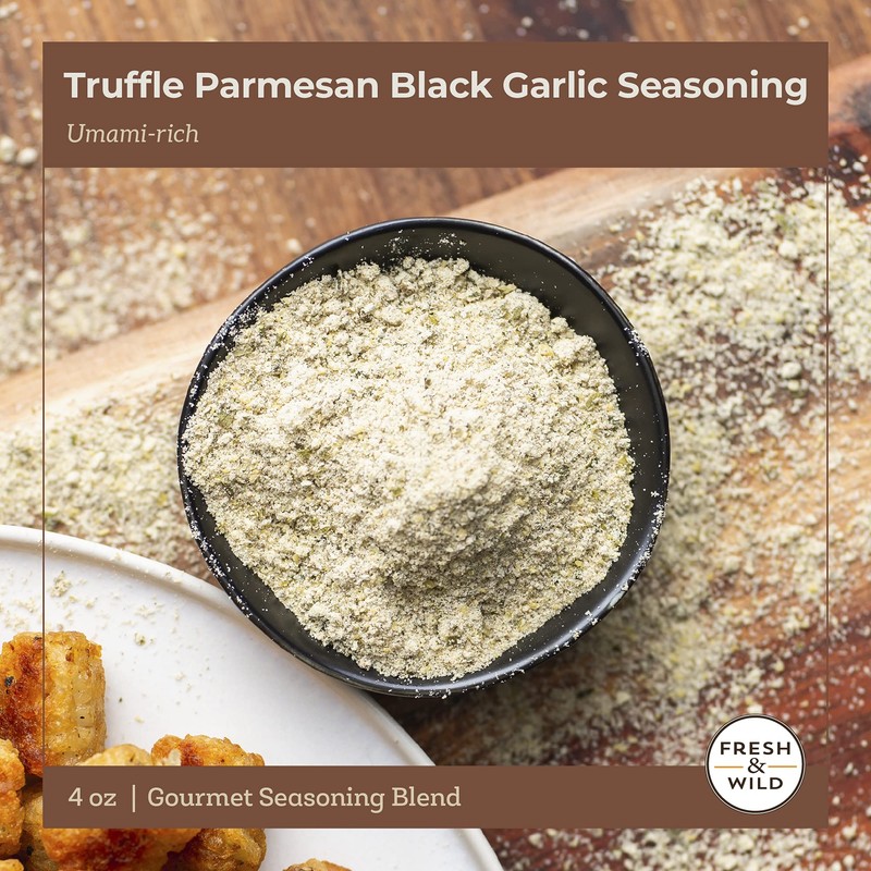 Fresh & Wild | Premium Truffle Parmesan Black Garlic Seasoning