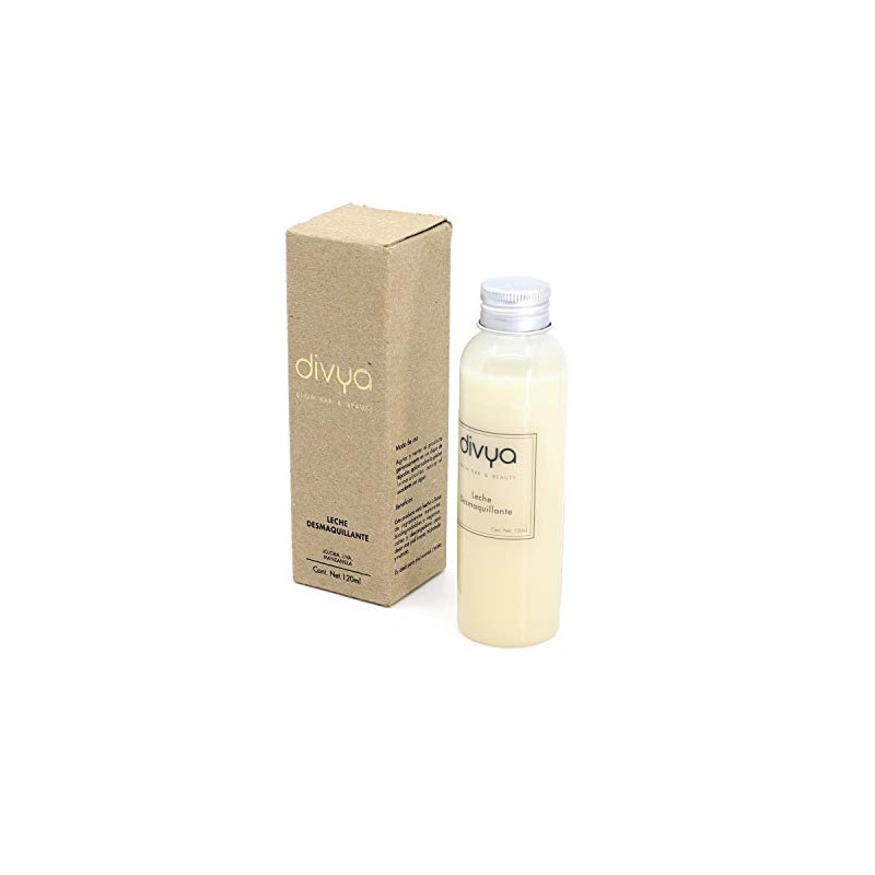 DIVYA | Leche Desmaquillante,Limpieza Profunda, Hidratante y Natural, con Aceite