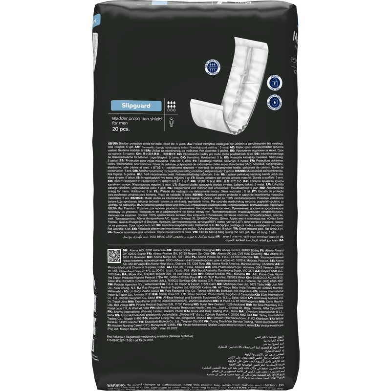 ABENA Man Slipguard - Pack of 20