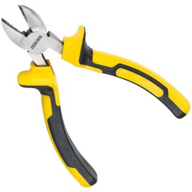 DOWELL 6 Inch Diagonal Pliers,Nickel Chromium Steel Construction and Professional Handle